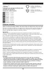 Preview for 76 page of Covidien Shiley 10UN10A Instructions For Use Manual