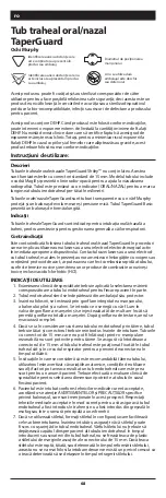 Предварительный просмотр 68 страницы Covidien Shiley 18710 Instructions For Use Manual