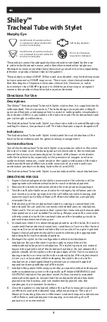 Предварительный просмотр 3 страницы Covidien Shiley 18710S Instructions For Use Manual