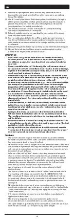 Предварительный просмотр 4 страницы Covidien Shiley 18710S Instructions For Use Manual