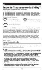 Preview for 34 page of Covidien Shiley 50XLTCD Instructions For Use Manual