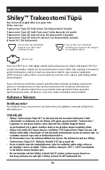 Preview for 72 page of Covidien Shiley 50XLTCD Instructions For Use Manual