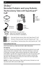Предварительный просмотр 3 страницы Covidien Shiley NCF Instructions For Use Manual