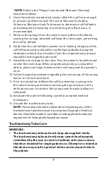Preview for 7 page of Covidien Shiley NCF Instructions For Use Manual