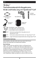 Предварительный просмотр 16 страницы Covidien Shiley NCF Instructions For Use Manual