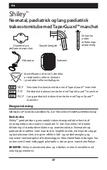 Предварительный просмотр 47 страницы Covidien Shiley NCF Instructions For Use Manual