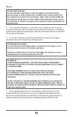 Preview for 62 page of Covidien Shiley Instructions For Use Manual