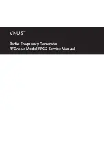 Covidien VNUS RFG2 Service Manual preview