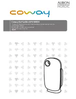 Предварительный просмотр 1 страницы Coway AP-0509DH User Manual