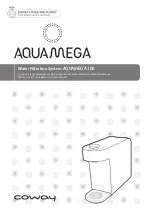 Coway AQUAMEGA 100 User Manual preview