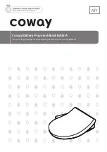 Coway BA35-A Manual preview