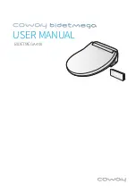 Preview for 1 page of Coway BIDETMEGA 400 User Manual