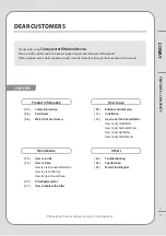 Preview for 3 page of Coway CHP-18AR Manual