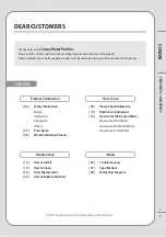 Предварительный просмотр 3 страницы Coway CHP-6200N Product Manual