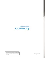 Предварительный просмотр 2 страницы Coway CHP-671R/L Service Manual