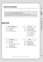 Preview for 3 page of Coway CHP-7310R Manual