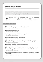 Preview for 4 page of Coway CHP-7310R Manual