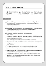 Preview for 6 page of Coway CHP-7310R Manual