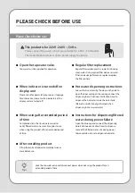 Preview for 10 page of Coway CHP-7310R Manual