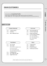 Предварительный просмотр 3 страницы Coway CHP/CP-6310L Manual