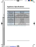 Preview for 25 page of Coway MHS-E5010X User Manual