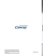 Preview for 2 page of Coway P-220L Service Manual