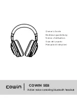 Preview for 1 page of cowin SE8 Owner'S Manual