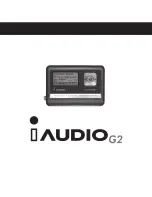 Preview for 3 page of Cowon iAUDIO G2 User Manual