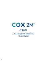 Предварительный просмотр 1 страницы COX 2M GTG21 User Manual