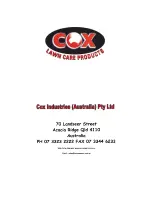 Preview for 91 page of COX A12208G Manual