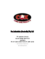 Предварительный просмотр 48 страницы COX A12612A Stockman PRO Owner'S/Operator'S Manual