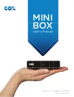 Предварительный просмотр 1 страницы COX mini box User Manual