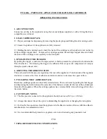 COX PPA 300A Operating Instructions preview