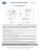 COXREELS C-L335-3512-4 Installation And Maintenance Manual preview