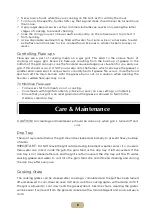 Preview for 10 page of Coyote C1ELCT21 Use & Care Manual