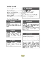 Preview for 3 page of Coyote C1PBLP Use & Care Manual