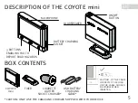 Предварительный просмотр 5 страницы Coyote Coyote Mini Quick Start Manual