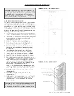 Предварительный просмотр 25 страницы COZY C255H Owner'S Manual And Installation Instructions