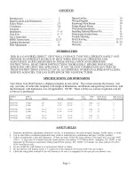 Preview for 2 page of COZY CDV255B and Installation And Operating Instructions Manual