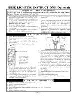 Preview for 13 page of COZY CDV255B and Installation And Operating Instructions Manual