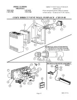 Preview for 15 page of COZY CDV255B and Installation And Operating Instructions Manual