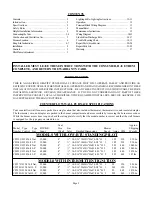 Preview for 2 page of COZY CF353C-H Installation And Operating Instructions Manual