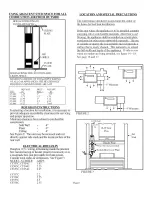 Preview for 6 page of COZY CF354C-H and Installation And Operating Instructions Manual