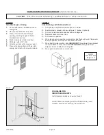 Предварительный просмотр 16 страницы COZY DVCF40 Installation And Operating Instructions Manual