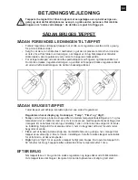 Предварительный просмотр 15 страницы COZY ELECTRIC BLANKET User Manual