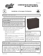 Preview for 42 page of COZY VC201C Installation And Operating Instructions Manual