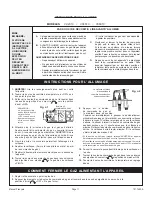 Preview for 52 page of COZY VC201C Installation And Operating Instructions Manual