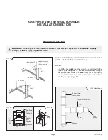 Preview for 10 page of COZY W255G Installation And Operating Instructions Manual