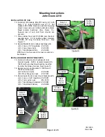 Предварительный просмотр 4 страницы CozyCab A-11289 Mounting Instructions