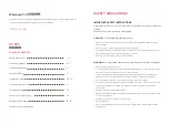 Preview for 2 page of Cozzia CZ-580 Use & Care Manual